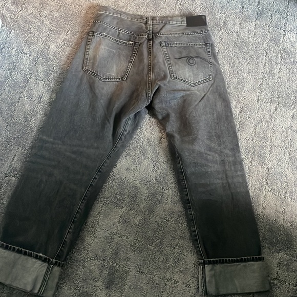 R13 Crossover jeans in Layton Black 26 NWT - Picture 9 of 14